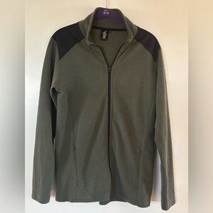 Woolx Women’s Peri Jacket size small in olive and black